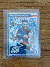 2022 AFL TEAM COACH 2021 AFLPA MVP MARCUS BONTEMPELLI TROPHY WILDCARD TW-06.