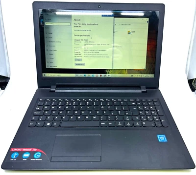 Lenovo IdeaPad 110 15.6" Notebook - Black - Image 1 of 4