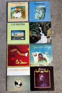 JOB LOT x 8 CAT STEVENS ALBUMS - Picture 1 of 1
