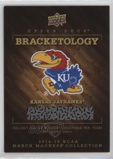 2014-15 NCAA March Madness Collection Bracketology Game Cards Kansas Jayhawks