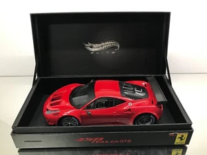 HOTWHEELS ELITE X5491 FERRARI 458 ITALIA GT2 -1:18- HIGH QUALITY IN BOX - Imagen 1 de 16