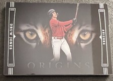DRUW JONES 2023 Panini Chronicles ORIGINS TIGER EYES SSP INSERT #TIG-DJ