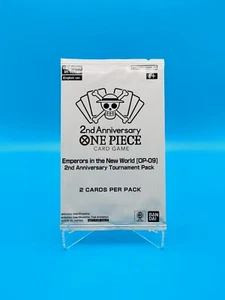 ONE PIECE Card Game TCG / 2nd Anniversary Tournament Pack OP-09 / Sealed Promo - Bild 1 von 1