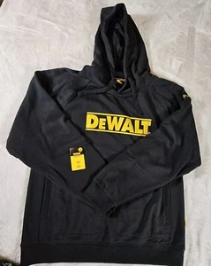 DEWALT Hoodie ~Black / Yellow~ Construction ~ Tools ~ NWT - Picture 1 of 10