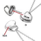 Urn Necklace for Ashes Heart Pendant Necklace Cremation Jewelry for Men Women