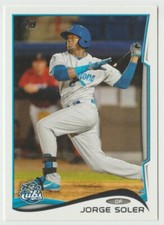 2014 Topps Pro Debut #196 Jorge Soler Baseball Card Daytona Cubs
