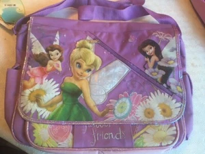 Disney Princess 16" School Messenger Tinkerbell Tinker Bell Bag Backpack - Picture 1 of 3