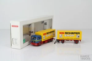 Wiking MAN F90 Trailer truck "Schäfer Shop Betzdorf" No. 47150 /WI451 - Picture 1 of 1