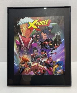 X-Force #10 Comic Wall Art Framed 8" X 10" - Picture 1 of 2