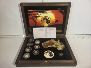 (L1167) The Big Seven Australia - Complete set of 24k Gold Coins - Picture 1 of 12