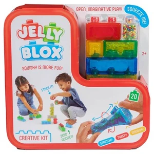 Jelly Blox 20pcs - Creative Kit Building Block Kit Stretchy Twisty Smooshy Toys - Picture 1 of 5