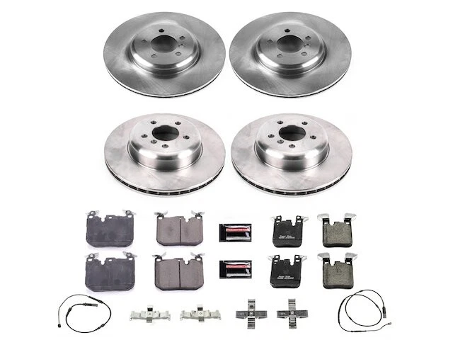 99JY87M Front and Rear Brake Pad and Rotor Kit Fits 2014-2016 BMW 335i GT xDrive - Image 1 of 1