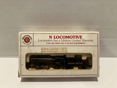 Bachmann # 51-515-01 N Scale Union Pacific Prairie 2-6-2  Locomotive & Tender - Image 1 of 4