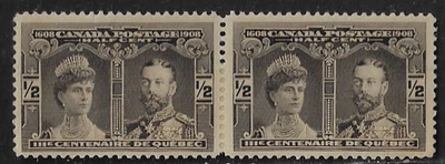 Canada — 1908, Quebec Tercentenary / Prince & Princess of Wales #96 Ref 2288 - Image 1 of 2