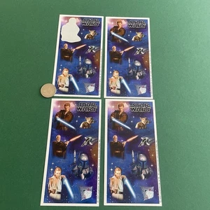 Star Wars Attack of the Clones Hallmark Sticker Sealed 2002 Vintage - Bild 1 von 2