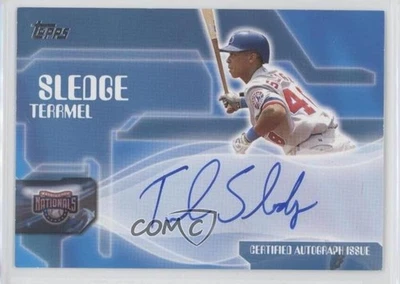 2005 Topps Auto Terrmel Sledge #TA-TS Auto - Image 1 of 2