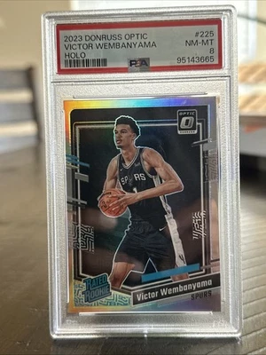 2023-24 Panini Donruss Optic Holo- Rated Rookie Victor Wembanyama #225 (RC) - Image 1 of 4