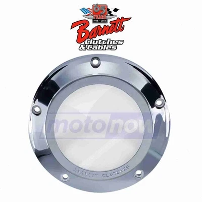 Barnett Clear Derby Cover for 2010-2011 Harley Davidson FLHXXX Street Glide wi - Image 1 of 4