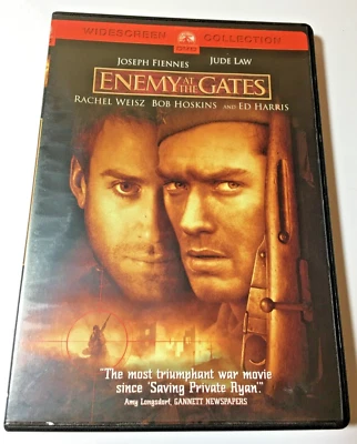 ENEMY AT THE GATES  (DVD, 2001, Sensormatic) WIDESCREEN WITH SPECIAL FEATURES - Image 1 of 2