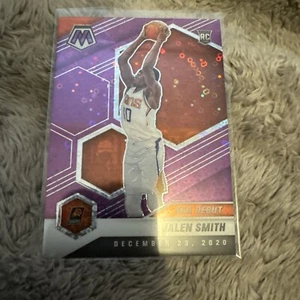 2020 Panini Mosaic NBA Debut Fast Break Purple Prizm /50 Jalen Smith Rookie RC - Imagen 1 de 7