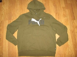 Mens PUMA fleece lined hooded sweatshirt sz XL - Picture 1 of 1