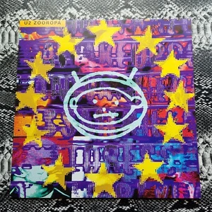 U2 - Zooropa Original 1993 neuwertig UK Vinyl LP innen + Einsatz - Bild 1 von 11