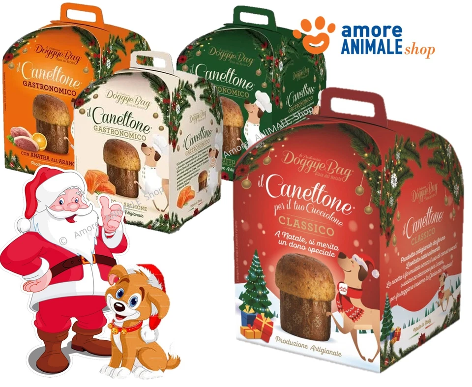 Doggye Bag Canettone (Panettone) Specifico per CANI → Classico e Gastronomico - Imagen 1 de 1