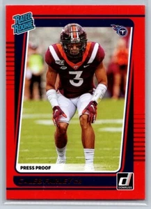 2021 Panini Donruss - Rated Rookie #339 Caleb Farley (RC) Press Proof - Picture 1 of 2