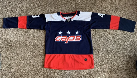 Tom Wilson - Washington Capitals 2018 Stadium Series Adidas Jersey - Men's 50 Cover
