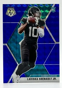 2020 Mosaic Blue Prizm #217 Laviska Shenault Jr. RC 42/99 Jacksonville Jaguars - Picture 1 of 2
