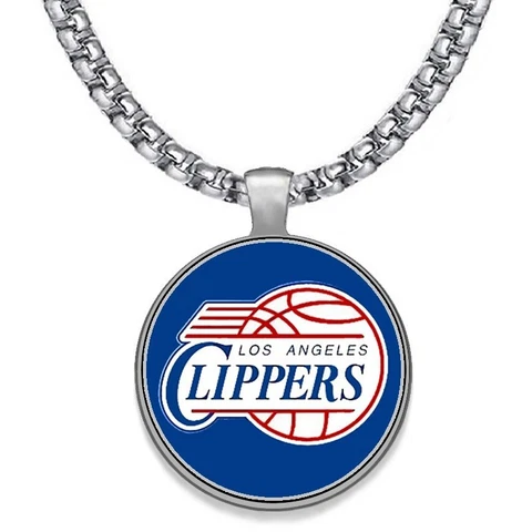 LARGE 24" Los Angeles LA Clippers NECKLACE STAINLESS STEEL CHAIN FREE SHIP' D30 Cover