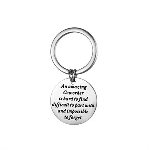 Thank You Nurse Mother Friend Coworker Stainless Steel Keychain Key Rings Gifts - Picture 1 of 27