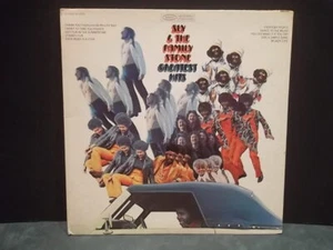 SLY THE FAMILY STONE Greatest Hits LP 1st Pressing 1970 Epic KE 30325 Some Wear - Picture 1 of 5