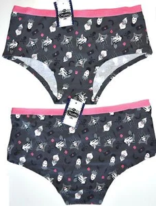 DISNEY VILLAIN KNICKERS Panties UNDERWEAR Cruella Ursula Grimhilde UK Size 6-20 - Picture 1 of 3