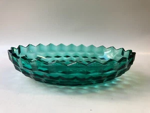 Vtg.Indiana Colony,teal Green,serving Bowl,Whitehall,fostoria,... - Picture 1 of 6