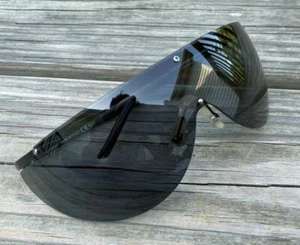 YSL Yves Saint Laurent Sunglasses Women Shield Eye Wear Shades Made in Italy - Picture 1 of 12