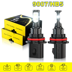 Led Headlight Kit 9007 HB5 White 6K Hi/Low Bulbs for MERCURY Marauder 2003-2004 - Foto 1 di 10
