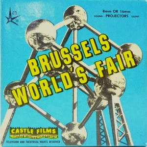 Brussels World Fair 8MM Short Video 1958 Castle Films Vintage Media - Picture 1 of 4