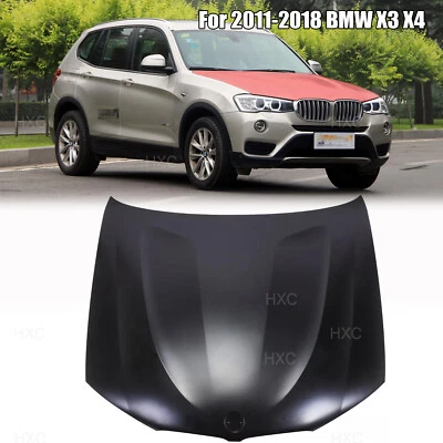 Front Engine Cover Hood Panel For 2011-2017 BMW X3 2015-2018 X4 Direct fit — 第 1/4 张图片