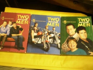 (3) Two and a Half Men Season DVD Lot: Seasons 1, 2 & 3      All w/Slipcovers - Picture 1 of 1