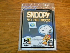 2019 McDonald's Peanut's Space Snoopy zum Mond Buch Kinder Spielzeug Neu in Verpackung #2 - Bild 1 von 4