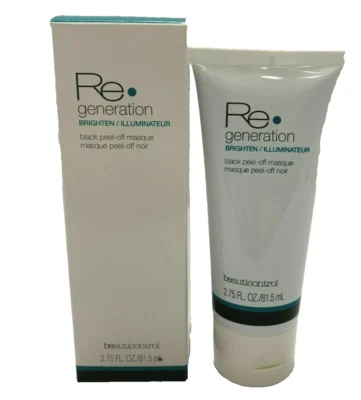 Mascarilla Beauticontrol Regeneration Brighten negra despegable 2,75 oz nueva de stock sin usar Foto 1 de 2