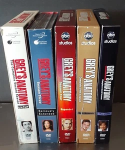 Grey's Anatomy CD Sets Seasons 2-6 (5 Seasons of Great ER/Hospital Drama) - Picture 1 of 21
