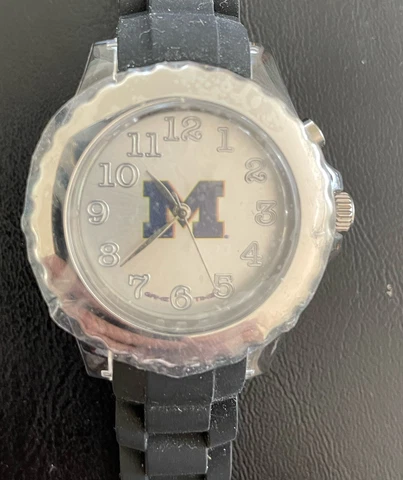 Michigan Wolverines New Watch New Battery No Box NFL Game Time Cover