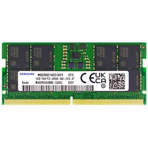Samsung 16GB PC5-38400 DDR5 4800 MHz SODIMM Laptop Memory RAM M425R2GA3BB0-CQK - Picture 1 of 3