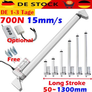 12V 700N 15mm/s 50-1300mm Elektrisch Linearantrieb Linear Actuator Linearmotor - Bild 1 von 51