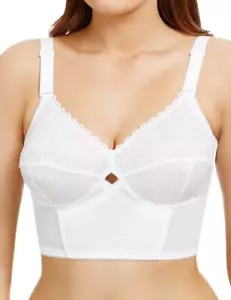 Berlei Bra B517 Longline Classic Bra Berlei Classic White Non Wired Bra - Picture 1 of 4