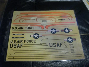 Decal sheet from a Boeing Stratojet Minicraft Hasegawa kit in 1/48 scale - Picture 1 of 1