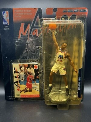 Figura Mattel NBA Court Collection 1999 Michael Jordan All-Star MVP Series 1996 Foto 1 de 4