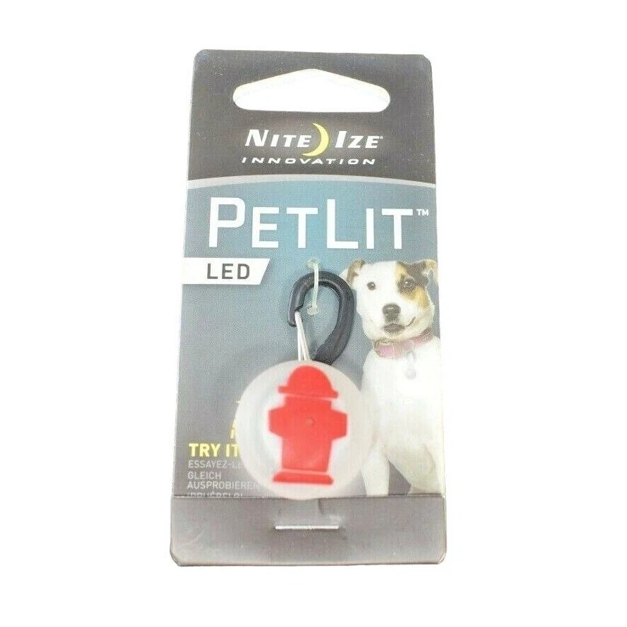 Nite Ize Innovation PetLit LED Clip on Light Fire Hydrant Dog or Pet Accessory - Image 1 of 2